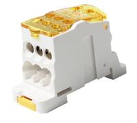 BlesConi per la scatola di giunzione di alimentazione 80A-500A DIN Rail Terminal Block Connettore per la distribuzione del filo elettrico