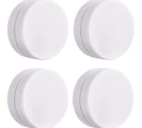 BlesConi Pesi magnetici impermeabili per tende per uso esterno, resistenti supporti per tende per gazebo per fermare il vento, 226,8 g (1 paio di bianchi)