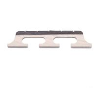 BlesConi Ponte banjo in legno con sella in ebano per 4 5 6 corde, dimensioni standard (5 corde)