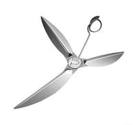 BlesConi Pulitore cenere One-Touch per 22-1/2 pollici per Weber Carbone Kettle Grill, Kit di ricambio in metallo, montaggio rapido