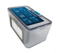 BlesConi Robot aspirapolvere Dust Box compatibile con Cecotec per Conga 999 e M20, serbatoio dello sporco lavabile con canale di aspirazione liscio