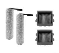 BlesConi Rullo spazzola e filtro per combo per TINECO S7 Stretch Ultra Steam S9 Artist Floor Washer Ricambi (4 pezzi)
