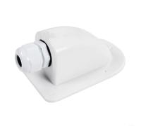 BlesConi Scatola di ingresso aerodinamica per cavi, 2,5-6 mm², guarnizione per cavi fotovoltaici per camper (nera)