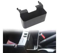 BlesConi Scatola portaoggetti per bracciolo per Jeep Wrangler JK 2011-2017, organizer per console centrale anteriore con supporto per telefono, plastica ABS nera