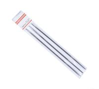 BlesConi Set di lime rotonde per motosega da 3,5 mm, strumenti per affilatura in metallo per Oregon e motoseghe (3 pezzi)