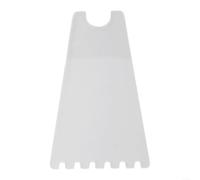 BlesConi Supporto pieghevole per bicicletta RUHM, espositore trasparente per biciclette per mountain bike, staffa portatile, ABS, colore nero (bianco)