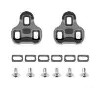 BlesConi Tacchetti per bici da strada per Look for KEO System, 0/4,5/9 gradi, antiscivolo per TPU per SUPERFICIE, piastre autobloccanti per pedali (4,5 gradi grigio)