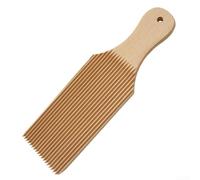 BlesConi Tradizionale tagliere per gnocchi in legno, strumenti per la preparazione della pasta, con design a creste, per impasti, 24 x 7 cm
