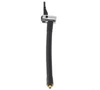 BlesConi Tubo di prolunga per pompa ad aria per bicicletta, diametro interno 6 mm, bocca di conversione in rame per valvola francese, mandrino di bloccaggio a 90°, lunghezza 15 cm