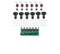 BlesConi TYPE-C Kit modulo umidificatore, 6 ugelli DC 5 V, driver di atomizzazione 108 kHz per assemblaggio umidificatore personalizzato