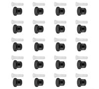 BlesConi Ugello di chiusura a spruzzo compatibile con Hunter, testina a risparmio idrico per filtro, installazione, nero (set da 20 pezzi)