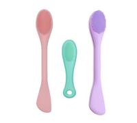 BleshiFashi Set di 3 pennelli per la pulizia del viso in silicone, applicatore per maschera e spazzola per la pulizia dei pori, pulizia manuale del viso, esfoliante viso, labbra, rimozione del trucco