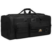 BlesMaller Borsa da Viaggio, 130L, Grande Borsa Sportiva, pieghevole, per Sauna, da Uomo e da Donna, per Sport, Weekender (Nero)