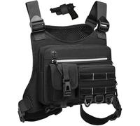 BlesMaller Tasca tattica sul petto nero