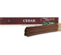 Bless-CEDAR-Incense-Sticks 100%-Natural-Handmade-Hand-Dipped-Incense-Sticks Organic-Chemicals-Free For-Purification-Relaxation-Positivity-Yoga-Meditation The-Best-Woods-Scent (25 Sticks (40GM))