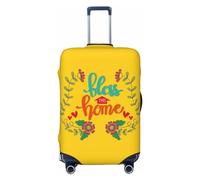 Bless This Home Travel - Copertura elastica per valigie, 45-81 cm, Nero , x-large