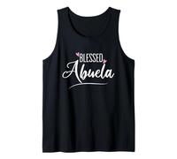Blessed Abuela Grandma Grandmother Womens Heart Mothers Day Canotta