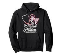 Blessed Are The Healers Felpa con Cappuccio