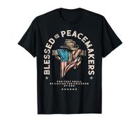 Blessed Are The Peacemakers for They Shall Be Called The Maglietta