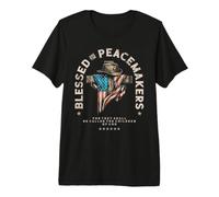 Blessed Are The Peacemakers for They Shall Be Called The Maglietta Premium