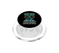 Blessed Are The Welder Fabricators Welding Welders PopSockets PopGrip per MagSafe