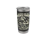 Blessed Are The Wrench Turners biker meccanico Bicchiere termico in acciaio inox doppia parete