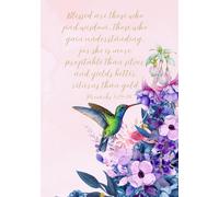 Blessed Are Those Who Find Wisdom,Those Who Gain Understanding, For She Is More Profitable Than Silver And Yields Better Returns Than Gold Proverbs ... Journal , Ideal For Women | 122 Pages ,7x10"