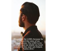 Blessed be the LORD, because he has heard the voice of my supplications. The LORD is my strength and my shield; my heart trusted in him, and I am helped. Psalms 28:6,7 - Daily Journal