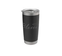 Blessed benedetto con l'aureola Bicchiere termico in acciaio inox doppia parete