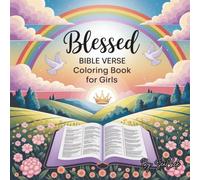 Blessed Bible Verse for Girls: Coloring Book