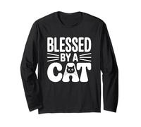 Blessed By A Cat Maglia a Manica