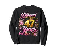 Blessed by God for 47 Years Old Women 47th Birthday Queen Felpa