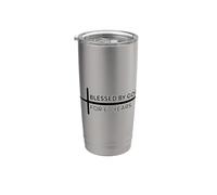 Blessed By God For 60 Years Bicchiere termico in acciaio inox doppia parete