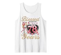 Blessed by God for 78 Years Old Women 78th Birthday Queen Canotta