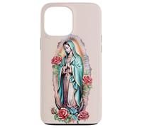 Blessed Christian Mom Accessories Mexican Girls Virgin Mary Custodia per iPhone 13 Pro Max