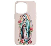 Blessed Christian Mom Accessories Mexican Girls Virgin Mary Custodia per iPhone 15 Pro Max