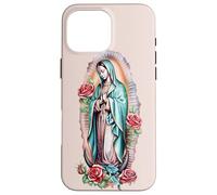 Blessed Christian Mom Accessories Mexican Girls Virgin Mary Custodia per iPhone 16 Pro Max