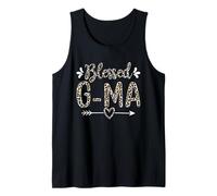 Blessed G-ma Grandma Grandmother Cute Leopard Mothers Day Canotta