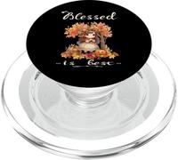 Blessed Is Best Autunno & Autunno Harvest Carino Vintage Ragazza PopSockets PopGrip per MagSafe