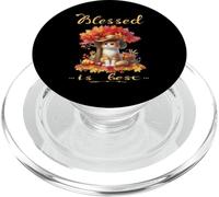 Blessed Is Best - Gatto gattino vintage per autunno e autunno PopSockets PopGrip per MagSafe