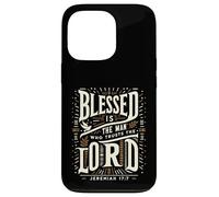 Blessed Is The Man Who Trusts The Lord T-Shirt Dio Custodia per iPhone 13 Pro