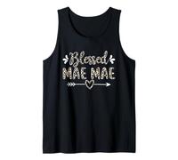 Blessed Mae Mae Grandma Grandmother Cute Leopard Mothers Day Canotta