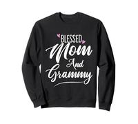 Blessed Mom And Grammy Grandma Grandmother Heart Mothers Day Felpa