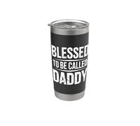 Blessed To Be Called Dad Bicchiere termico in acciaio inox doppia parete