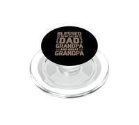 Blessed To Be Called Dad Grandpa And Great Grandpa PopSockets PopGrip per MagSafe