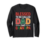 Blessed To Be Called Daddy And Grandpa Maglia a Manica