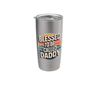 Blessed To Be Called Daddy Bicchiere termico in acciaio inox doppia parete