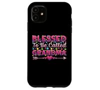 Blessed To Be Called Grandma Heart Festa della mamma Custodia per iPhone 11