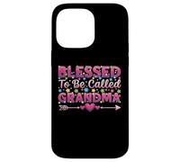 Blessed To Be Called Grandma Heart Festa della mamma Custodia per iPhone 14 Pro Max