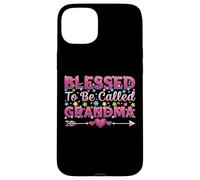 Blessed To Be Called Grandma Heart Festa della mamma Custodia per iPhone 15 Plus